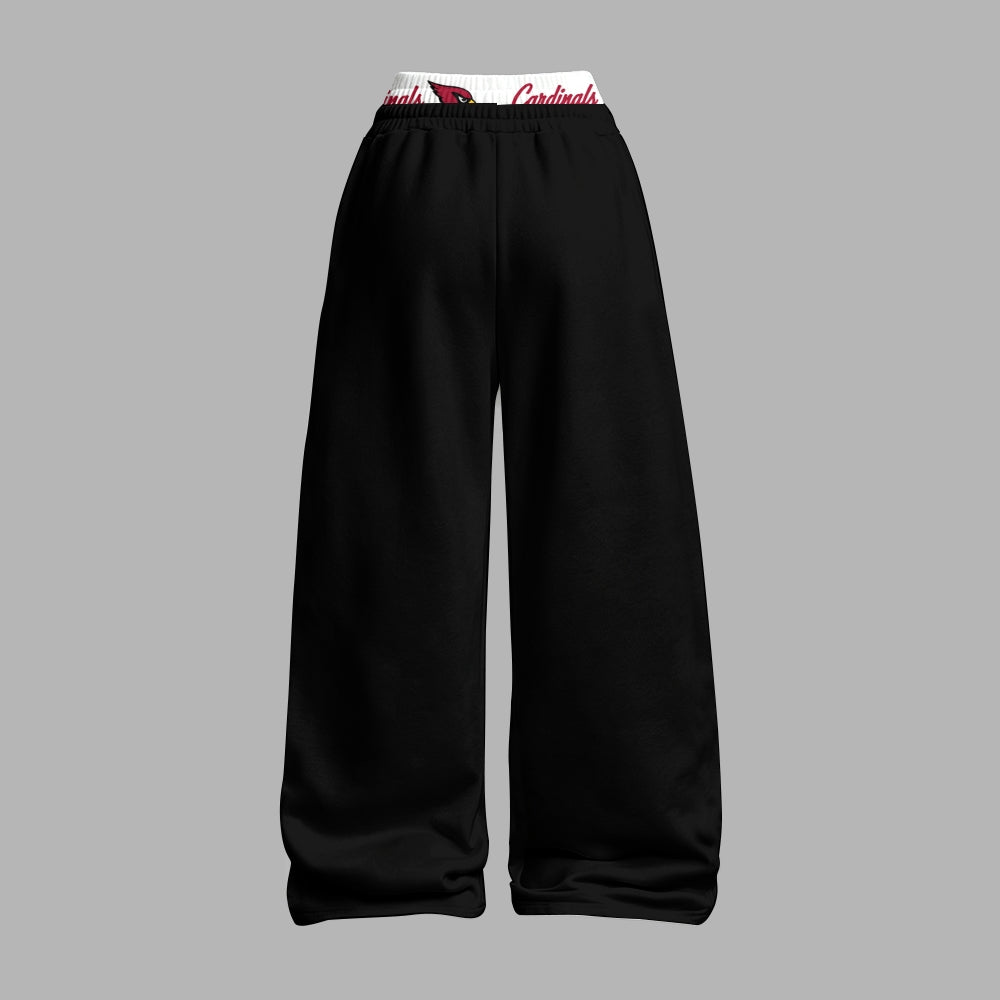 Zip-up hooded jacket and elastic-waist pants set 2609007214