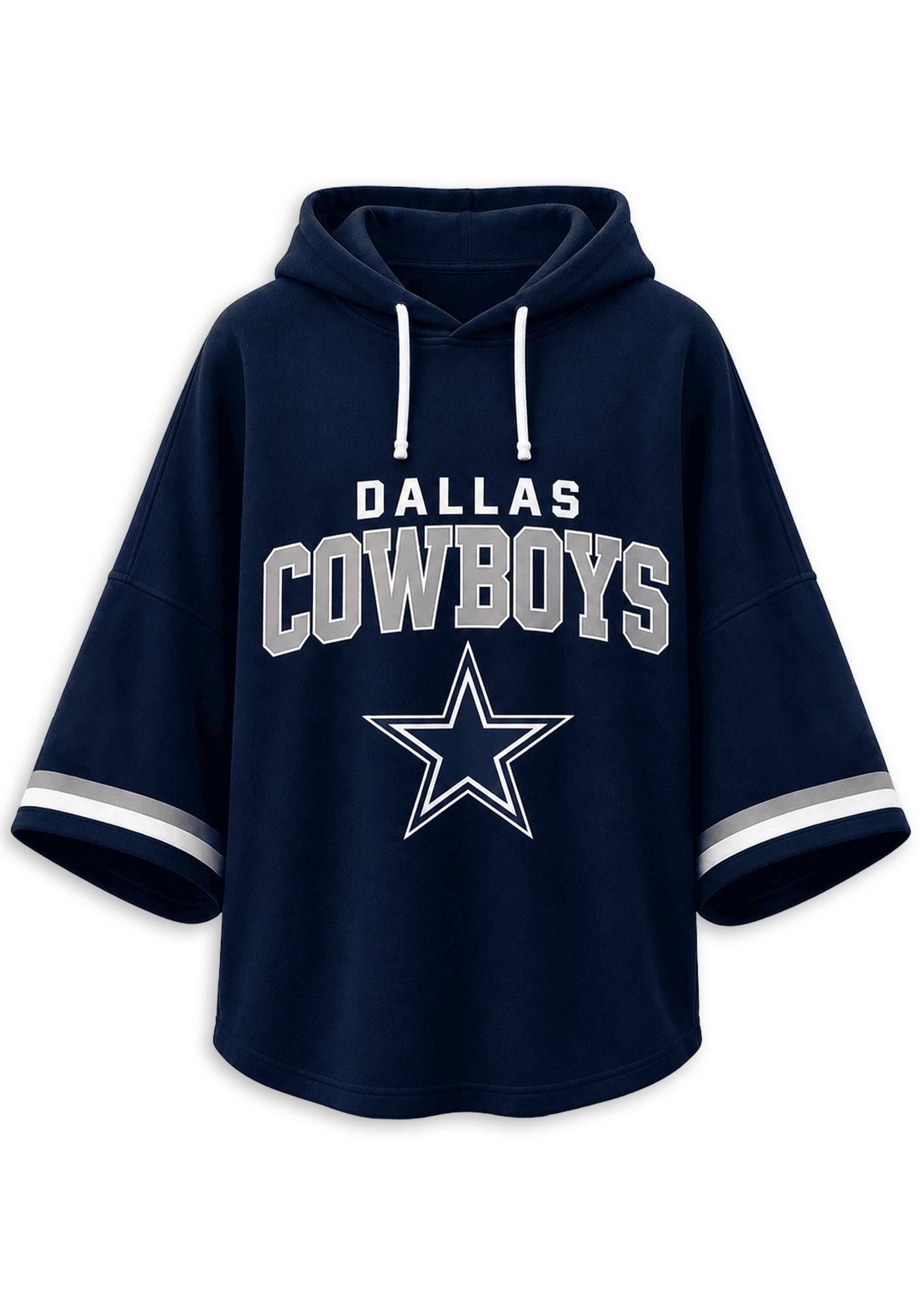 Women’s Dallas Cowboys 3/4 Dolman Sleeve Hoodie Secondary image