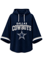Women’s Dallas Cowboys 3/4 Dolman Sleeve Hoodie