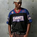 New York Giants NY Logo & Mascot Graphic Jersey Shirts