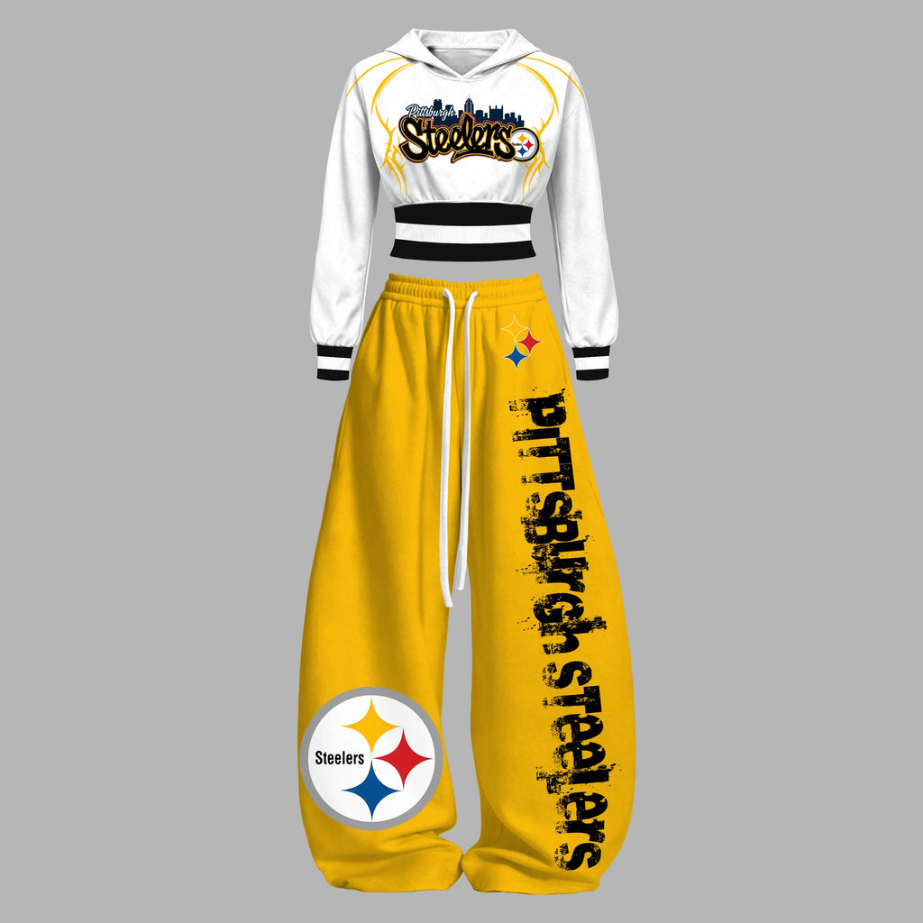 "Pittsburgh Steelers" Slim-fit sweatshirt and trousers set