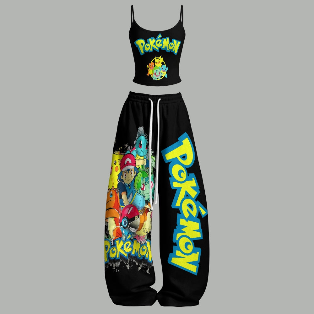 Pokémon Top & Elasticated Trousers Two-Piece Set