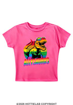 Allysaurus Y2K Baby Tee