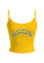 Los Angeles Chargers Lightning Logo Tops & Elasticated Trousers Two-Piece Set