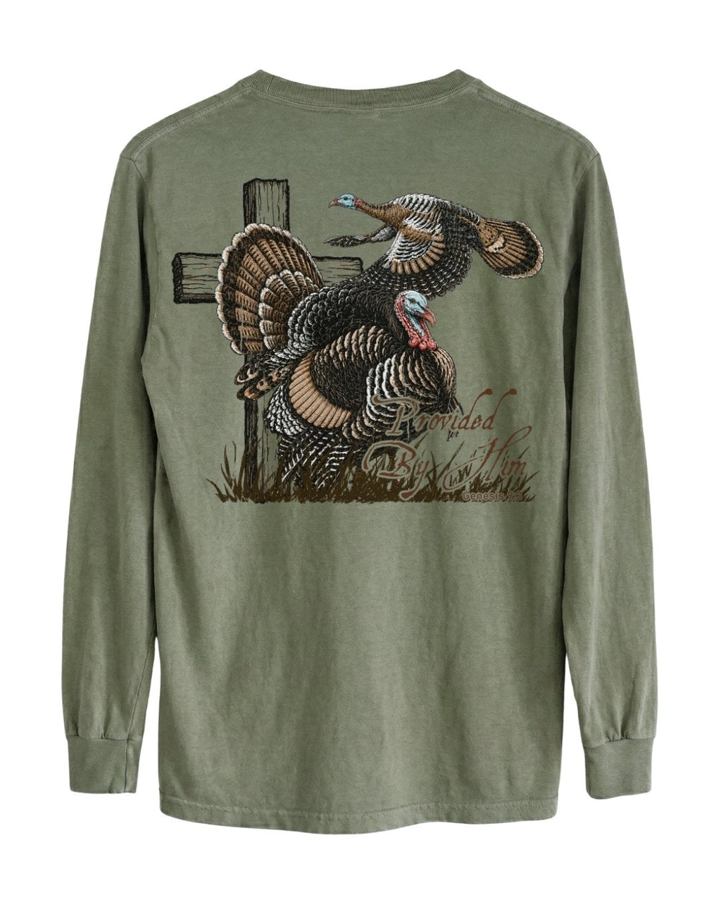 The Genesis Turkey LONG-SLEEVE back