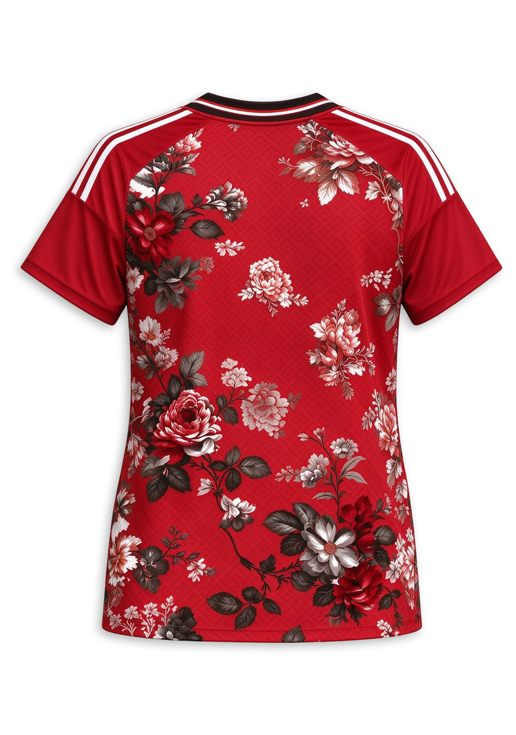Women's Tampa Bay Buccaneers Floral V-Neck T-Shirt