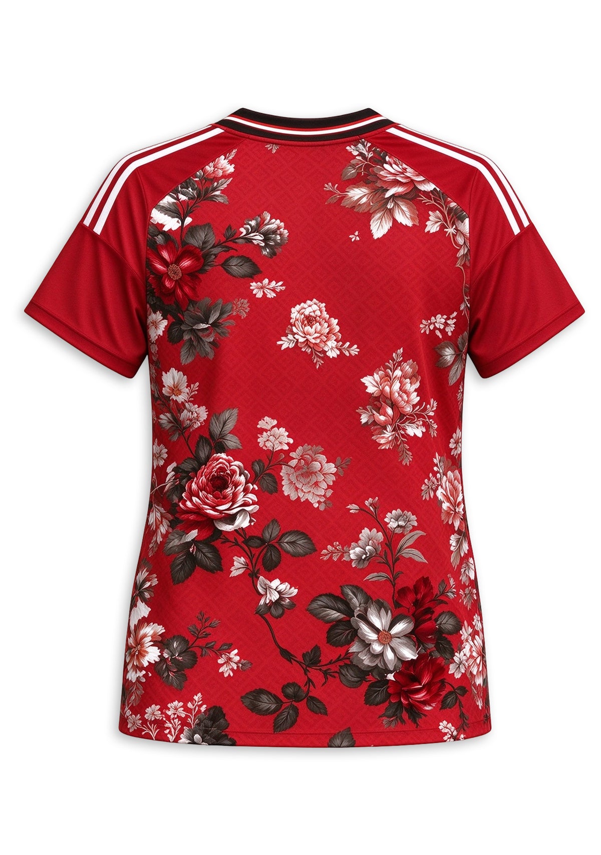 Women's Tampa Bay Buccaneers Floral V-Neck T-Shirt