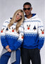 Los Angeles Rams Christmas Fair Isle Print Couple Hoodie