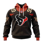 Houston Texans | Specialized Design Away Kits Personalized Letters Number