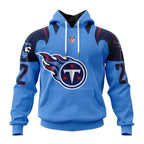 Tennessee Titans | Specialized Design Away Kits Personalized Letters Number