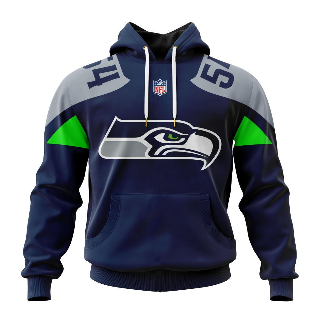 Seattle Seahawks | Specialized Design Away Kits Personalized Letters Number Main image