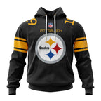 Pittsburgh Steelers | Specialized Design Away Kits Personalized Letters Number