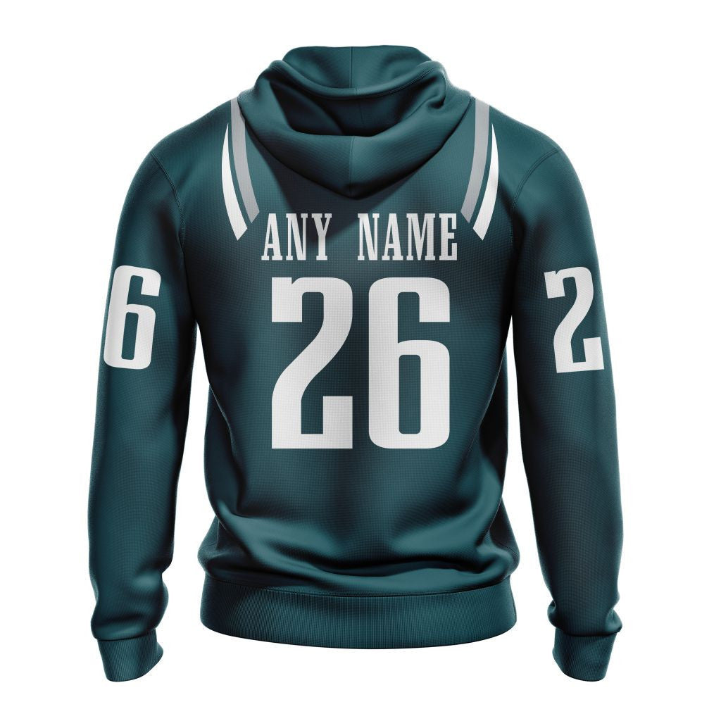 Philadelphia Eagles | Specialized Design Away Kits Personalized Letters Number