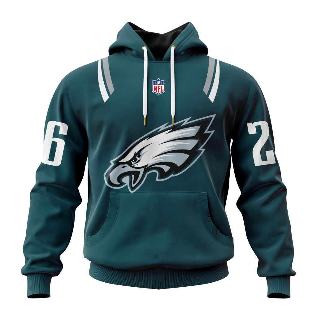 Philadelphia Eagles | Specialized Design Away Kits Personalized Letters Number