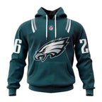 Philadelphia Eagles | Specialized Design Away Kits Personalized Letters Number