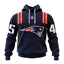 New England Patriots | Specialized Design Away Kits Personalized Letters Number