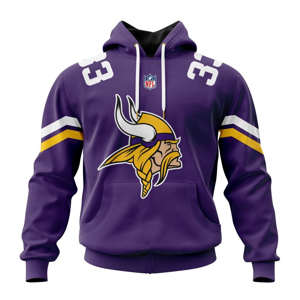 Minnesota Vikings | Specialized Design Away Kits Personalized Letters Number Main image