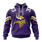 Minnesota Vikings | Specialized Design Away Kits Personalized Letters Number