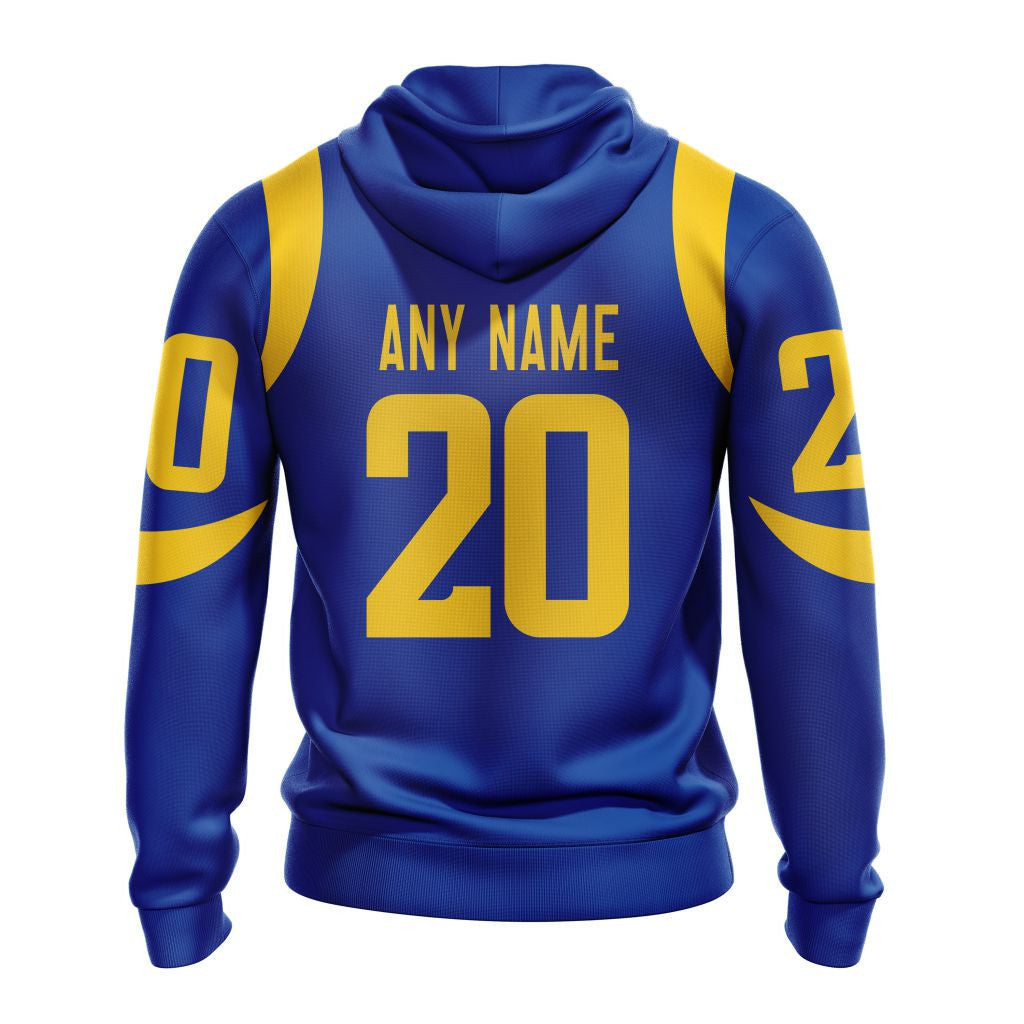 Los Angeles Rams | Specialized Design Away Kits Personalized Letters Number