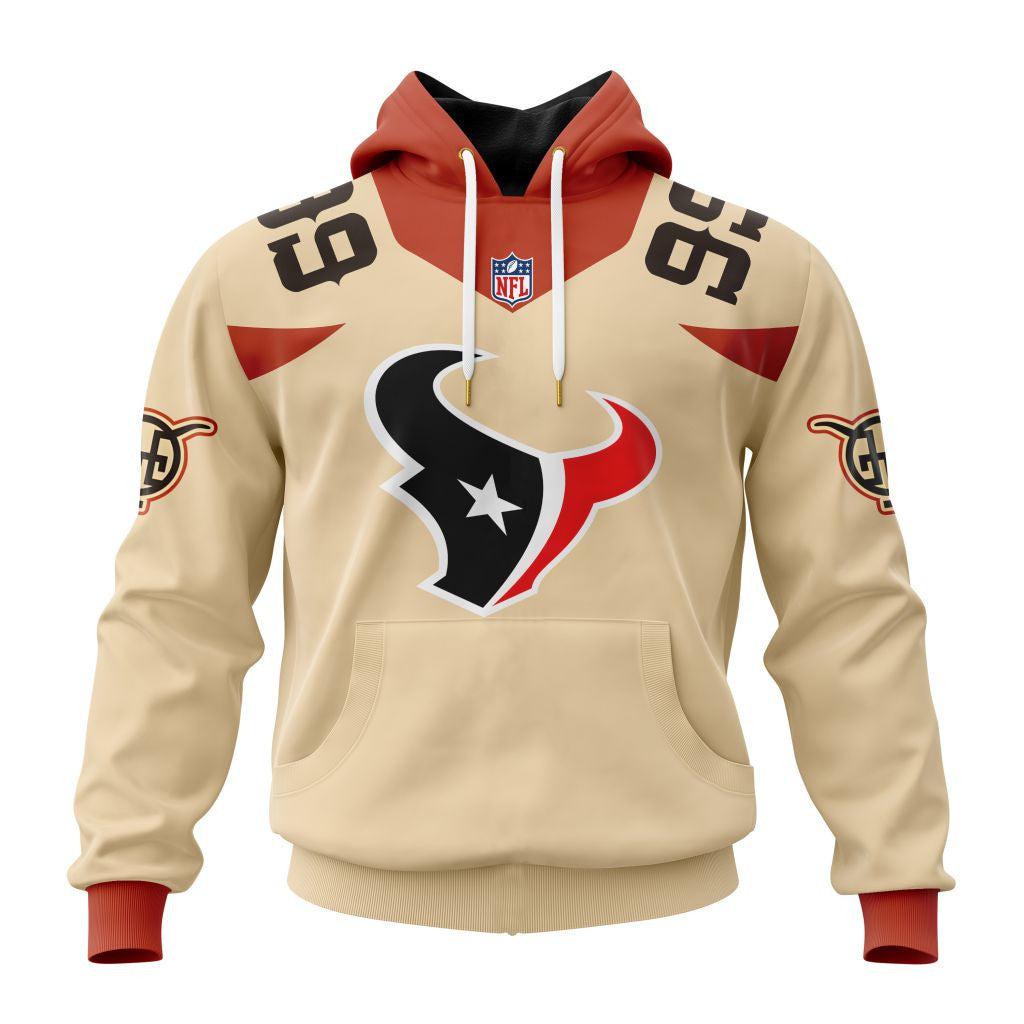 Houston Texans | Specialized Design Away Kits Personalized Letters Number Main image