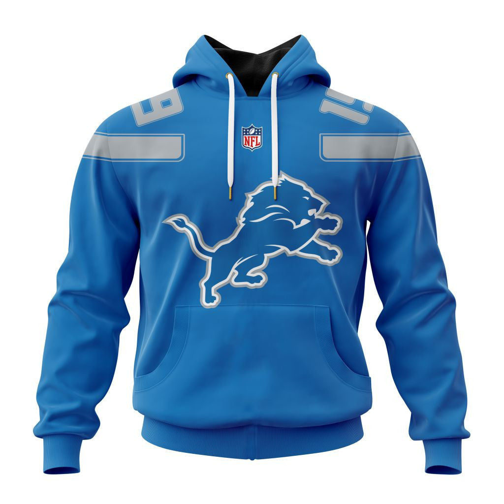 Detroit Lions | Specialized Design Away Kits Personalized Letters Number