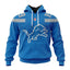 Detroit Lions | Specialized Design Away Kits Personalized Letters Number
