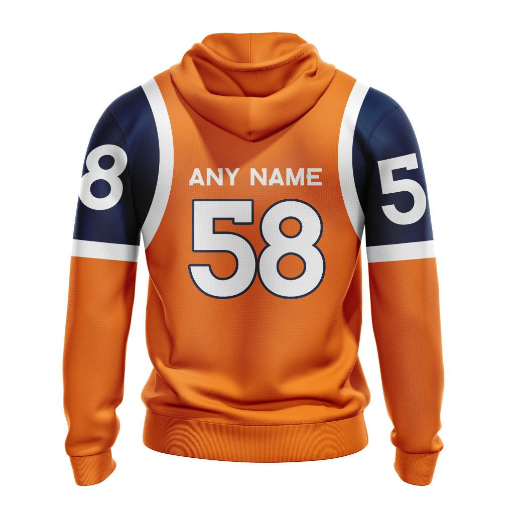 Denver Broncos | Specialized Design Away Kits Personalized Letters Number