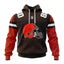 Cleveland Browns | Specialized Design Away Kits Personalized Letters Number