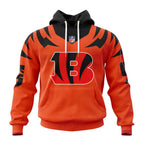 Cincinnati Bengals | Specialized Design Away Kits Personalized Letters Number