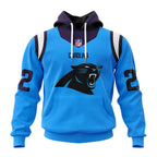 Carolina Panthers | Specialized Design Away Kits Personalized Letters Number