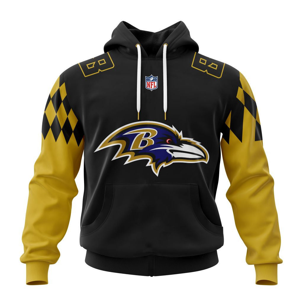 Baltimore Ravens | Specialized Design Away Kits Personalized Letters Number