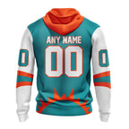 Miami Dolphins | Personalized Reverse Retro Pattern