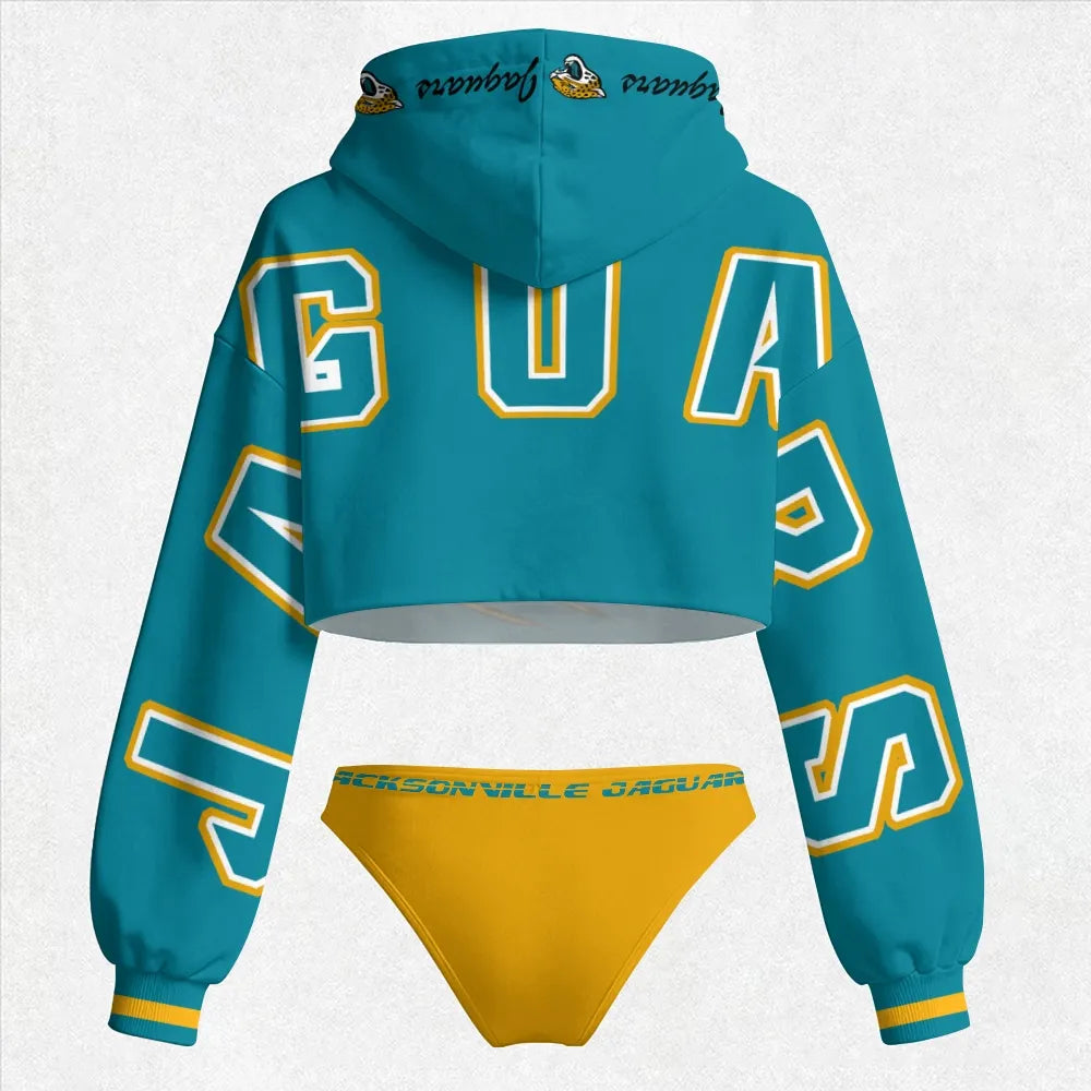 Jacksonville Jaguars Women's Hoodie Set Secondary image