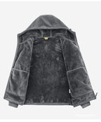 New York Giants Fleece Fashion Hooded Jacket Outdoor