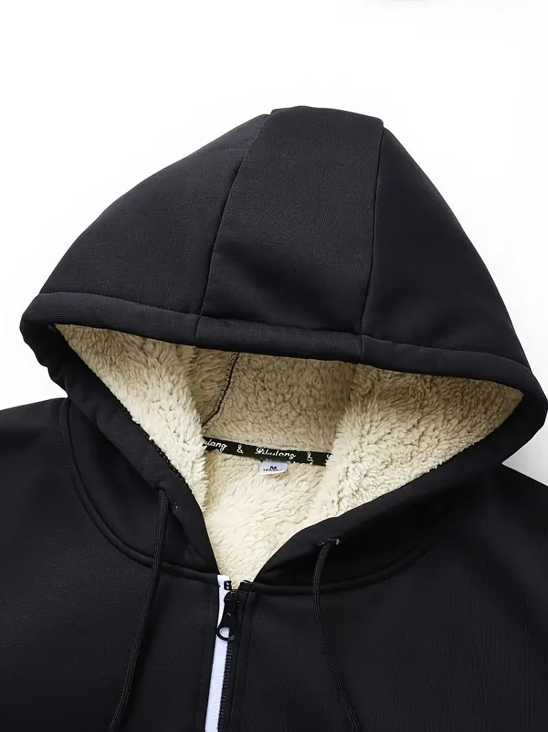 Premium Sherpa-Lined Winter Hoodie – Personalized Edition Minnesota Vikings