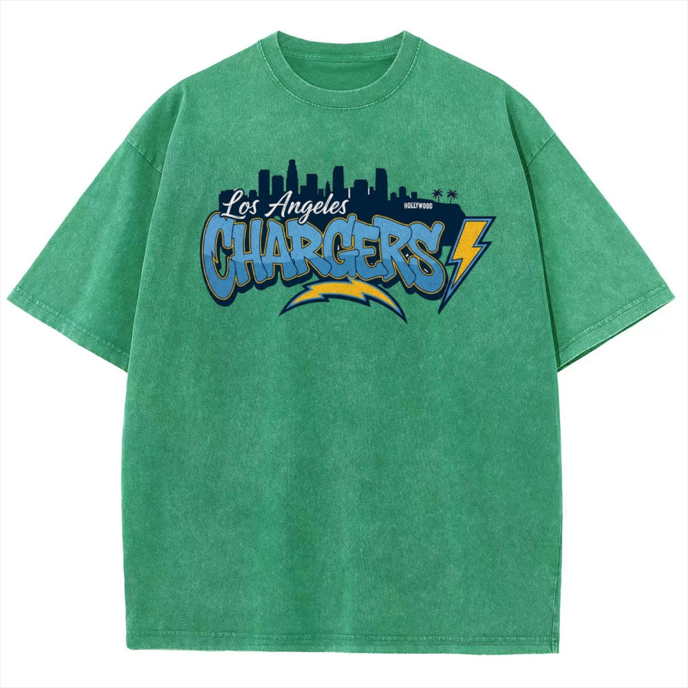 Los Angeles Chargers Unisex Vintage Washed T-shirt