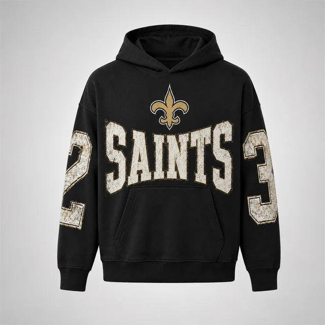 New Orleans Saints 2‑3 Number Print Hoodie Main image