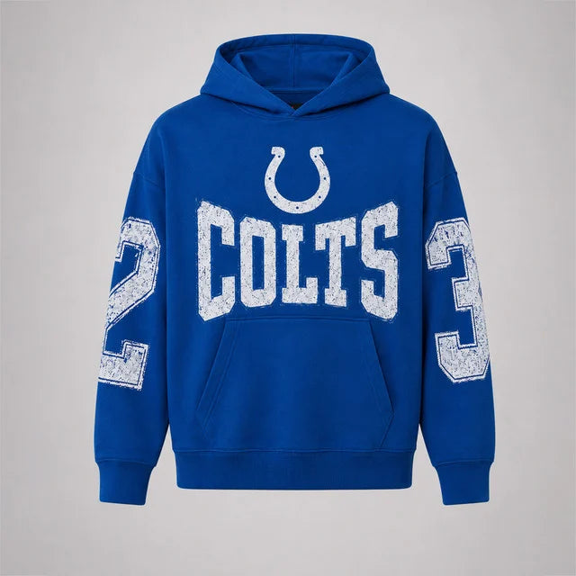 Indianapolis Colts 2‑3 Number Print Hoodie Main image