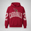 Arizona Cardinals 2‑3 Number Print Hoodie