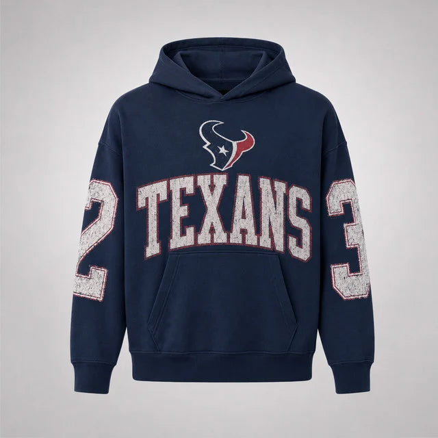 Houston Texans 2‑3 Number Print Hoodie Main image