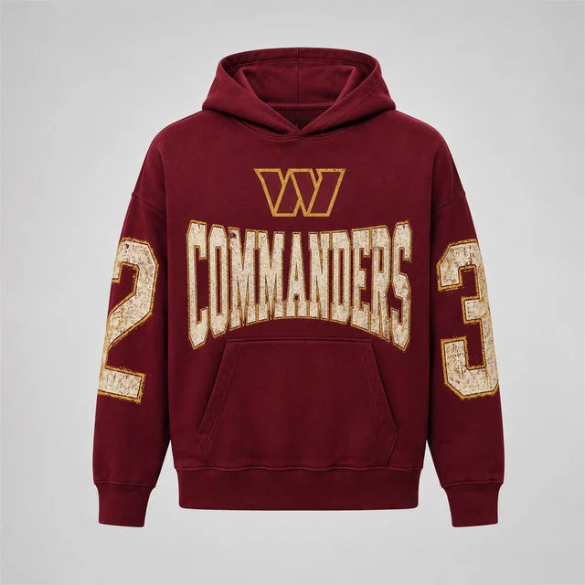Washington Commanders Letter 2‑3 Number Print Hoodie Main image