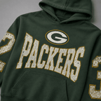 Green Bay Packers 2‑3 Number Print Hoodie