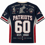 New England Patriots Est 1960 NFL Jersey Shirts
