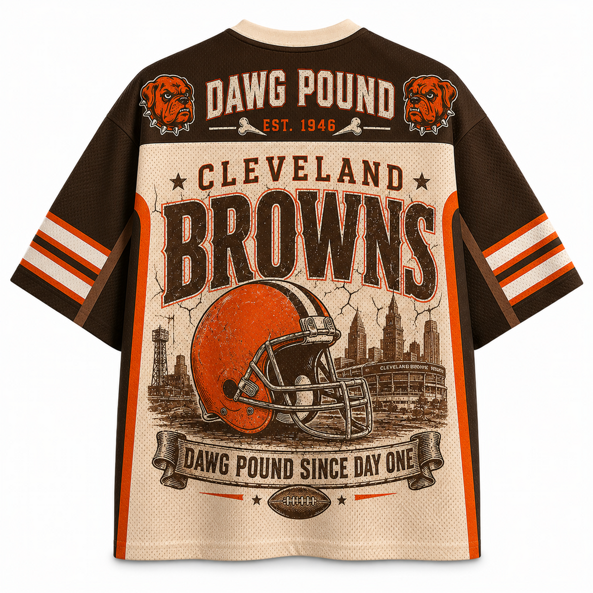 Cleveland Browns Dawg Pound NFL Jersey Shirts