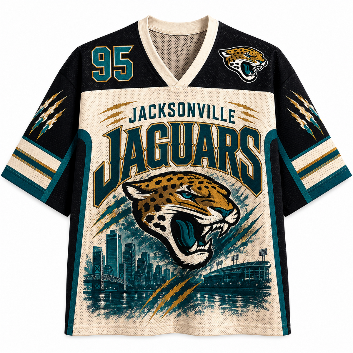 1995 Jacksonville Jaguars NFL Jersey Shirts Main image