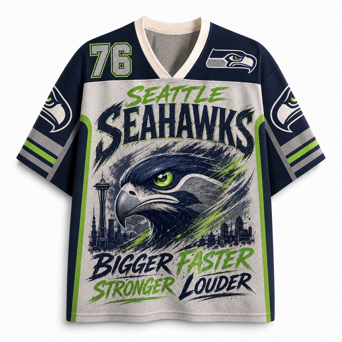 NFL stylish Seattle Seahawks Jersey Shirts Main image