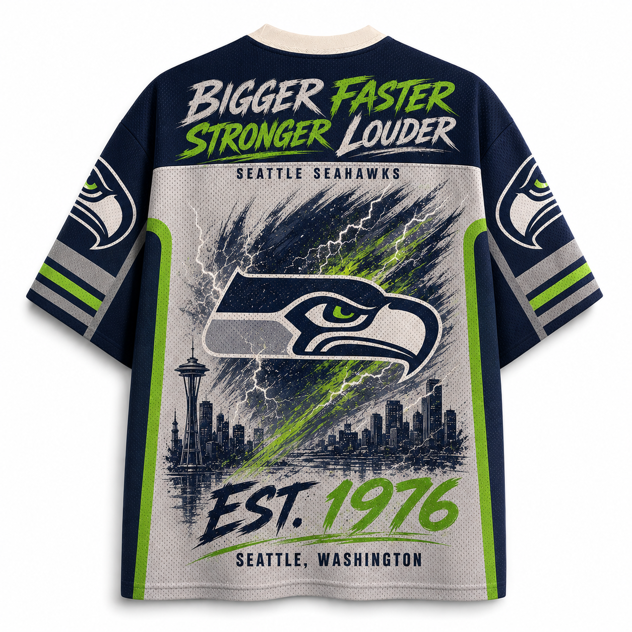 NFL stylish Seattle Seahawks Jersey Shirts Secondary image
