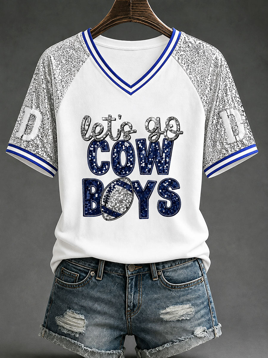 Women's Football Gameday Sporty Short-Sleeve T-Shirt Main image