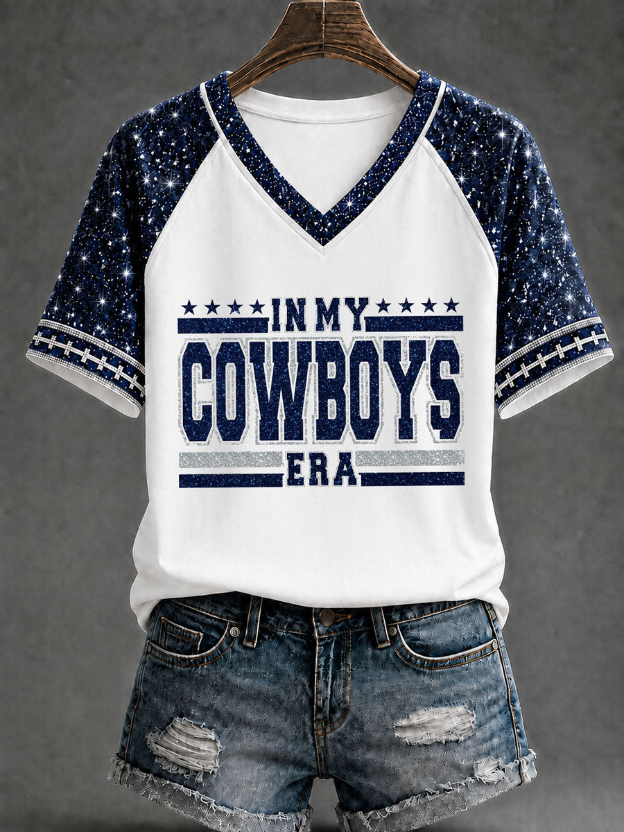 Women's Game Day Football Printed Casual T-Shirt Main image