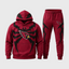 Arizona Cardinals Tribal Spider Hoodie Jogger Matching Tracksuit
